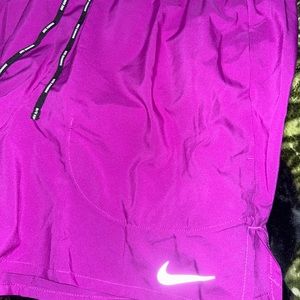 Nike Men’s Running Shorts 5” CJ5453 551 Purple Barbie bright purple
